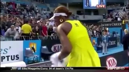 Винъс Уилямс без гащи на Australian Open - Видео Булевард - Sportal.bg