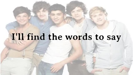 One Direction - Moments(текст)