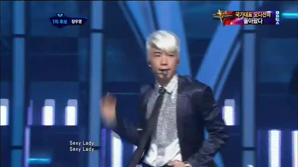 Wooyoung - Sexy Lady @ M!countdown (26.07.2012)