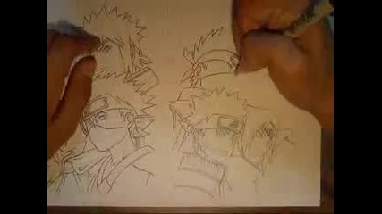 Naruto Team 7/old Team 7 ludo risuvane