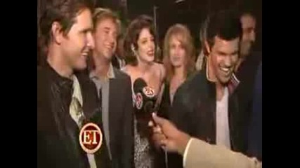 Twilight Cast Backstage Mtv Movie Awards 2009