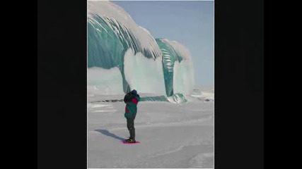 Замръзнало цунами в Антарктида 