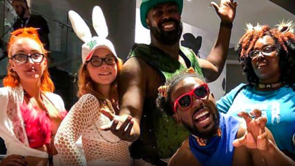 Xavier’s fishnet cosplay exposed!: The New Day: Feel the Power, Feb. 24, 2020