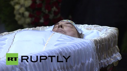 Russia: Mourners bid farewell to former Duma speaker Gennady Seleznev