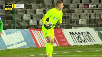 Cherno More vs. Botev Vratsa - 1st Half Highlights