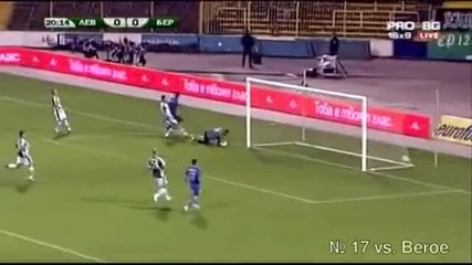 Garra Dembele - All 26 goals for 26 games for Levski Sofia