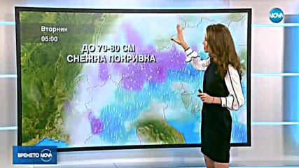 Прогноза за времето (03.11.2017 - централна емисия)