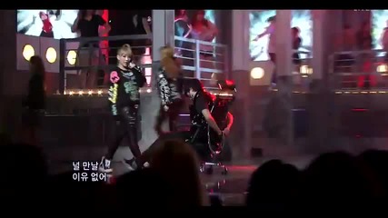 2ne1 - Hate You ~ Inkigayo (21.08.11)