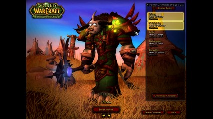 Orc Warrior orajiqta na Ilidan