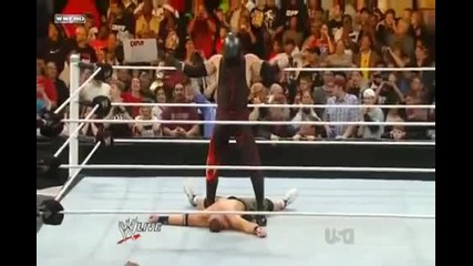 Masked Kane Returns To Wwe Monday Night Raw 12.12.11
