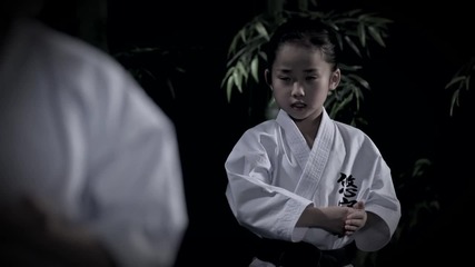 Rika Usami and Karate girl Mahirotakano - Kata
