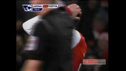 Arsenal 2:1 Everton / Premier League 2010 - 2011 / 
