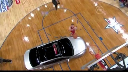 Blake Griffin Dunks over Car - Nba 2011 Dunk Contest (hq) (високо качество)