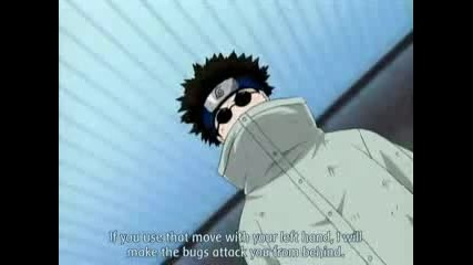 Naruto - Shino Vs Zaku - Full Fight 