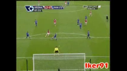08.11 Арсенал - Манчестър Юнайтед 2:1 Самир Насри гол
