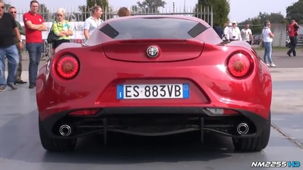 Alfa Romeo 4c Sound - Start, Rev and Accelerations