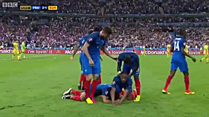 Франция 2 - 1 Румъния ( 10/06/2016 ) ( Евро 2016 )