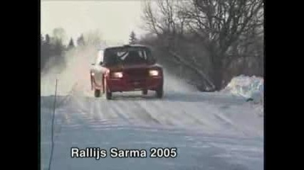 Lada Rally Mezitis Amp Karklins Latvia.flv