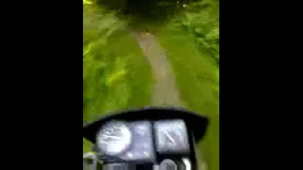 Honda Crm 125 offroad ride in Samokov5