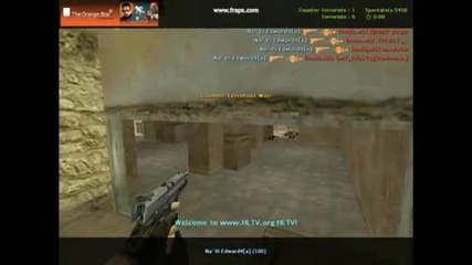 Na`vi Edward 5 Hs vs fnatic (pistol round) !!sick!! 