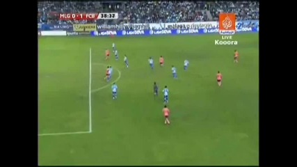 Малага - Барселона 0:2 26.09.09