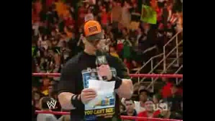 John Cena Компрометира King Regal-part 1