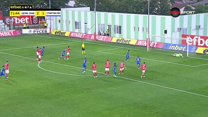 Antonio Vutov with a Penalty Shot vs. CSKA 1948 Sofia
