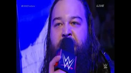 Bray Wyatt се появи с ковчега на Гробаря и го предизвика за Wrestlemania 31 - Wwe Fastlane 2015