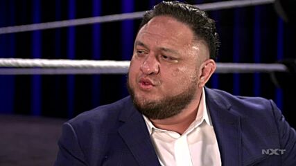 Samoa Joe challenges all up-and-comers to seize their opportunity: WWE NXT, Aug. 31, 2021