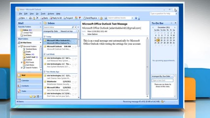 Microsoft® Outlook 2007: How to set-up multiple e-mail accounts on Windows® 7?