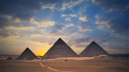 T R A N C E - Sunset - The Pyramids of Giza ( Club Mix )