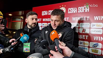 Саша Илич: Трябва да си извадим поуките, има още много мачове в първенството