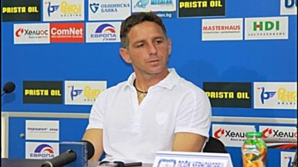 Петър Колев: Няма как да бъдем доволен от резултата