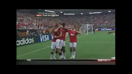 Cleverley Goal - Manchester United Mls All Stars - 