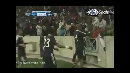 Фантастичен гол на Ван дер Ваарт