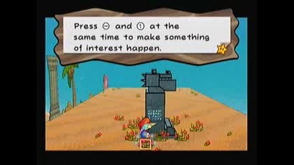 Super Paper Mario Walkthrough Part 5 - They All Get Chunked! 