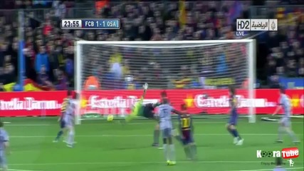 Barcelona Vs Osasuna 5-1 (27.1.2013)