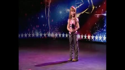Великобритания търси талант - 6 годишно момиченце пее []