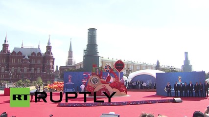 Russia: Moscow clock begins 1,000-day countdown to FIFA WC 2018