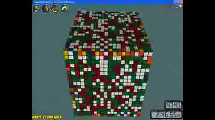 Най-Голямото Кубче На Рубик- 20x20x20