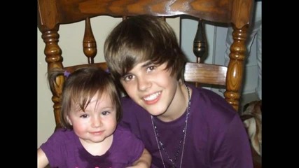 Justin Bieber и по - малката му сестричка Jazzy Bieber