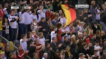 Germany - Belgium Goal ! Mesut