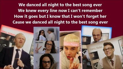 One Direction - Best Song Ever (best Lyric Video)