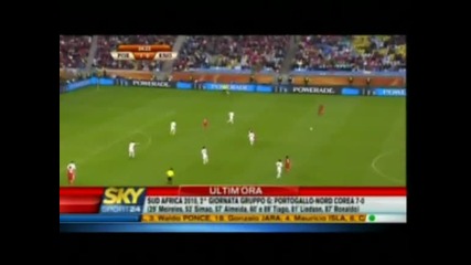 Portugal vs North Korea 7:0 