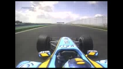 Formula 1 Giancarlo Fisichella Lap Turkey 2005