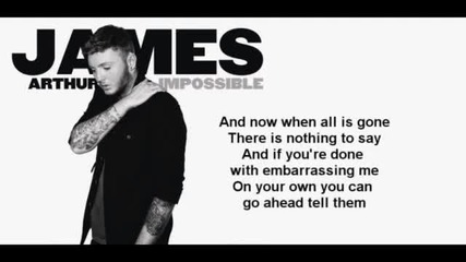 James Arthur-impossible