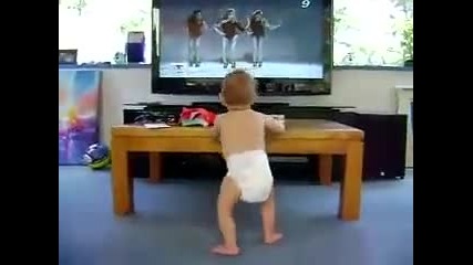 танцуващо бебе
