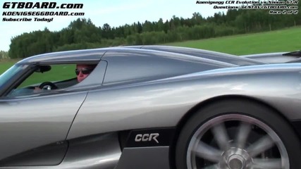 Nissan Gtr vs. Koenigsegg Ccr Evolution 