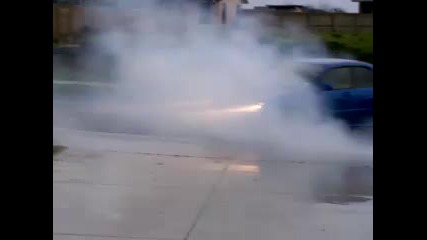 Subaru Impreza Wrx Sti Burnout