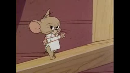 Tom & Jerry (the cat above the mouse below)